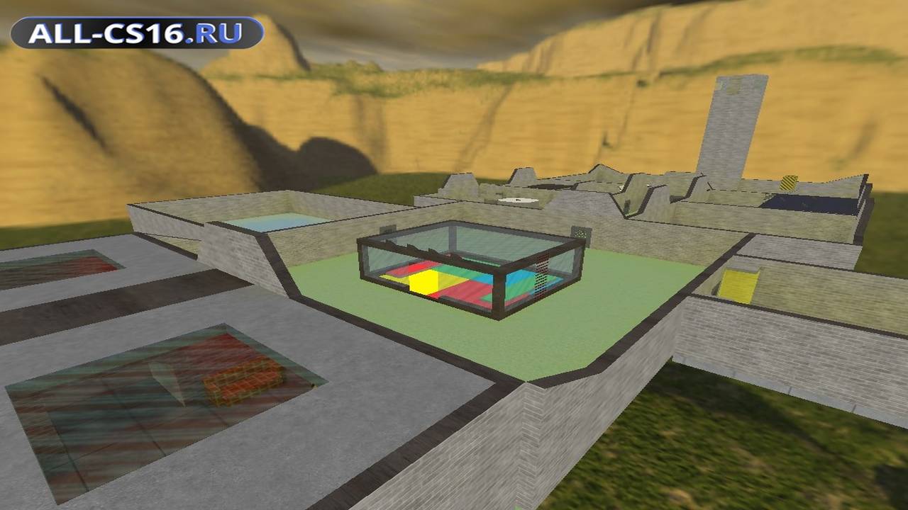 Карта «jail_arena_city» для CS 1.6 для CS 1.6