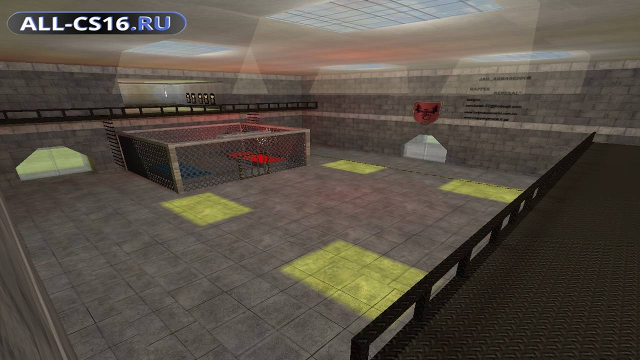 Карта «jail_armageddon» для CS 1.6 для CS 1.6