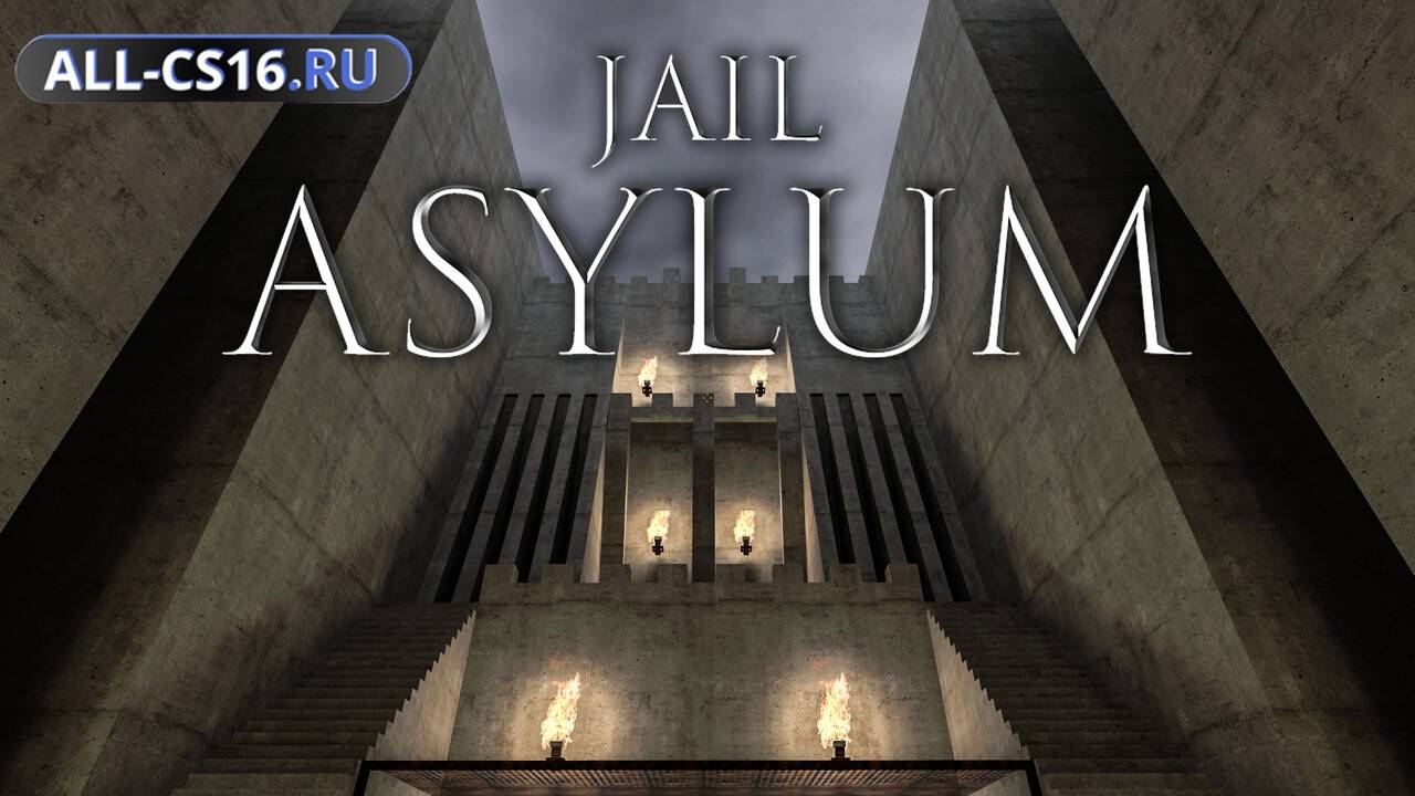 Карта «jail_asylum» для CS 1.6 для CS 1.6