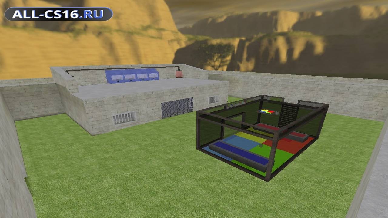 Карта «jail_azure_v1» для CS 1.6 для CS 1.6