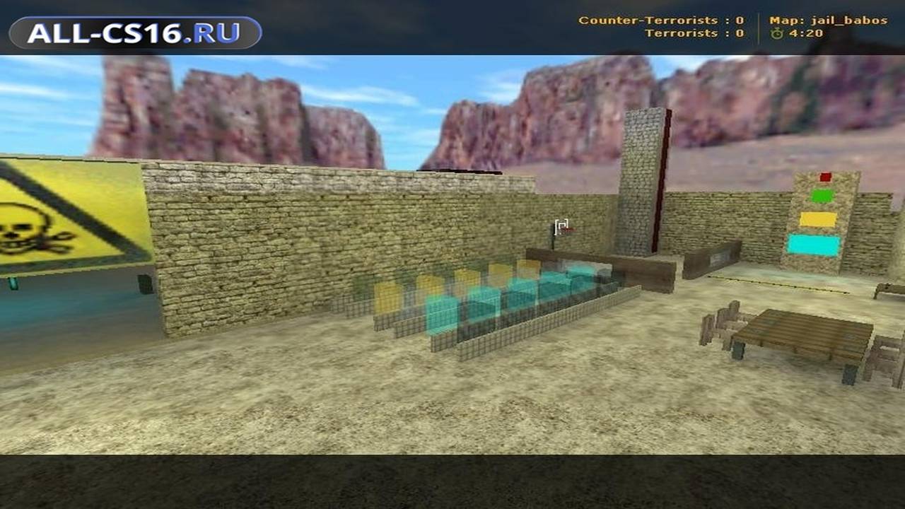 Карта «jail_babos» для CS 1.6 для CS 1.6