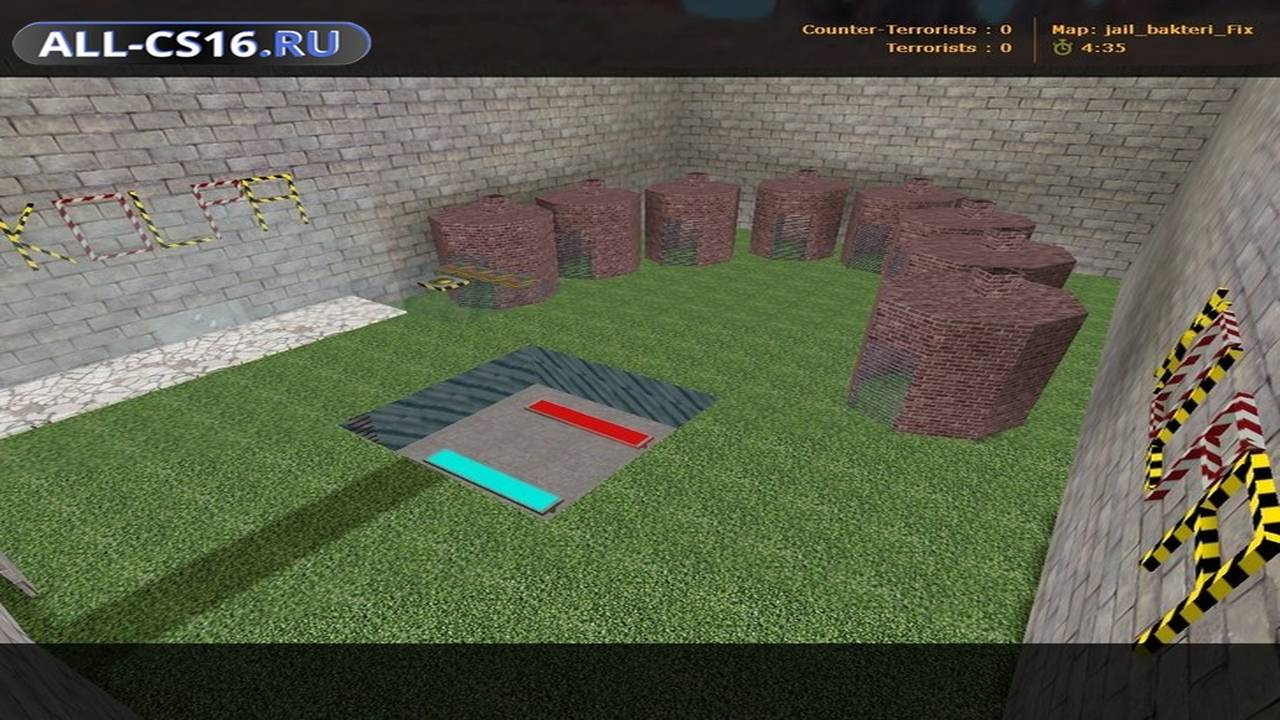 Карта «jail_bakteri_ka» для CS 1.6 для CS 1.6
