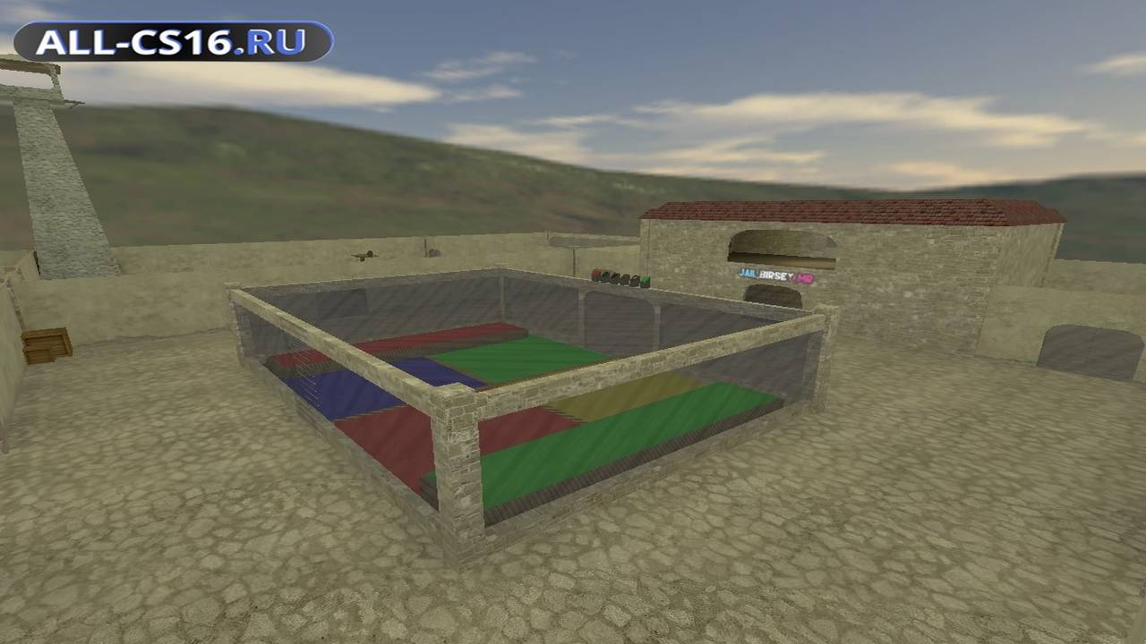 Карта «jail_birsey_mr» для CS 1.6 для CS 1.6