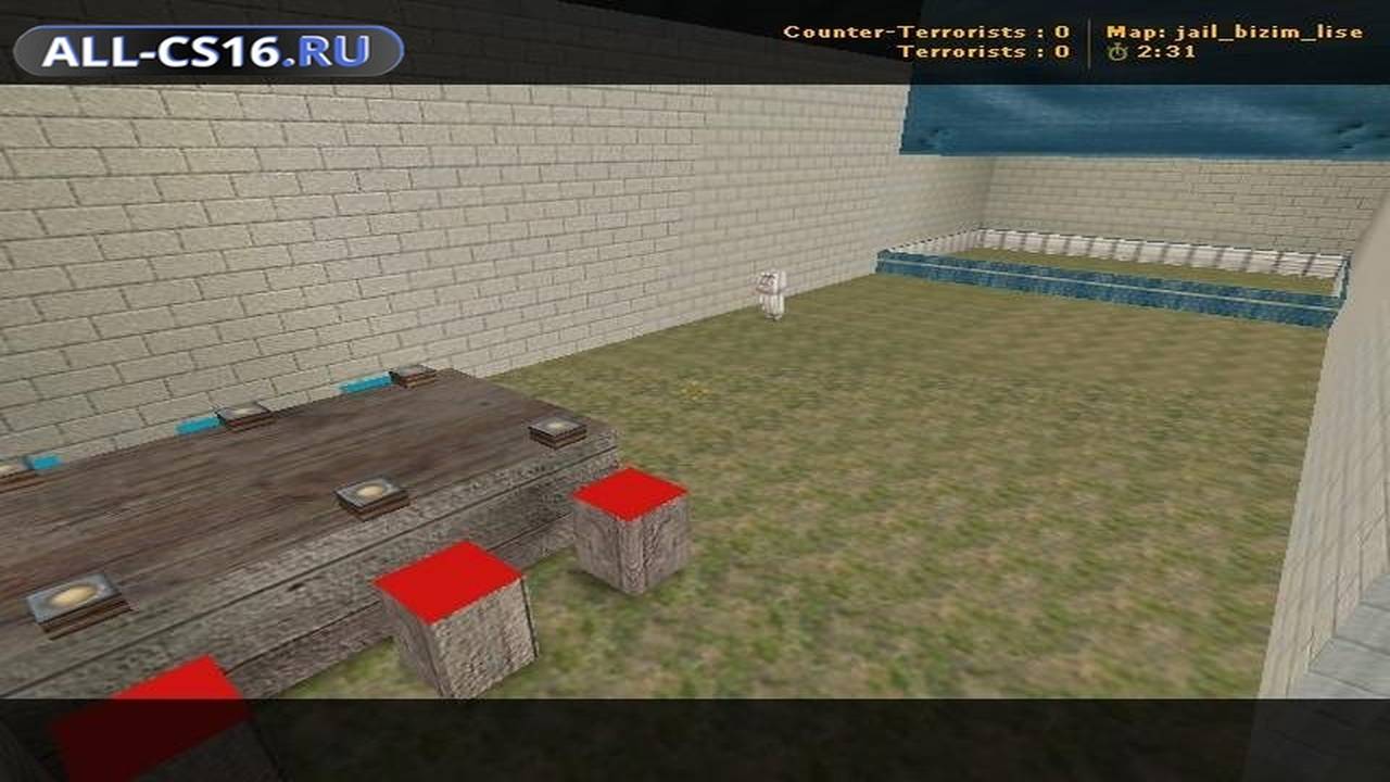 Карта «jail_bizim_lise» для CS 1.6 для CS 1.6