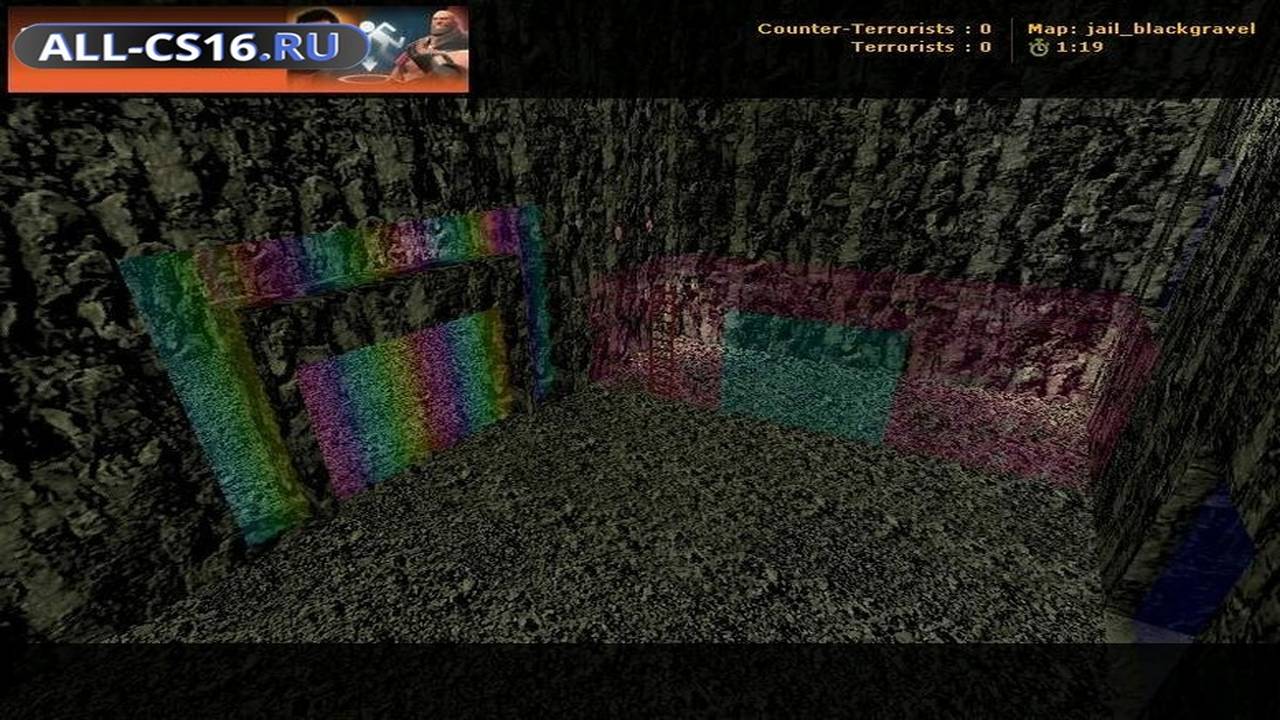 Карта «jail_blackgravel» для CS 1.6 для CS 1.6