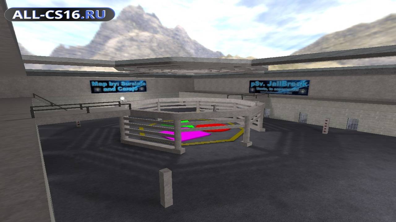 Карта «jail_bunker_v1» для CS 1.6 для CS 1.6