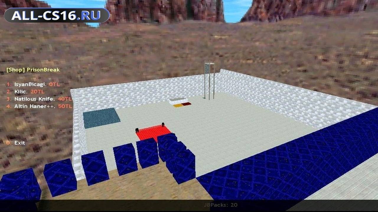 Карта «jail_castle_bl» для CS 1.6 для CS 1.6
