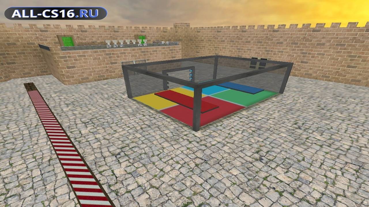 Карта «jail_castle_d1» для CS 1.6 для CS 1.6