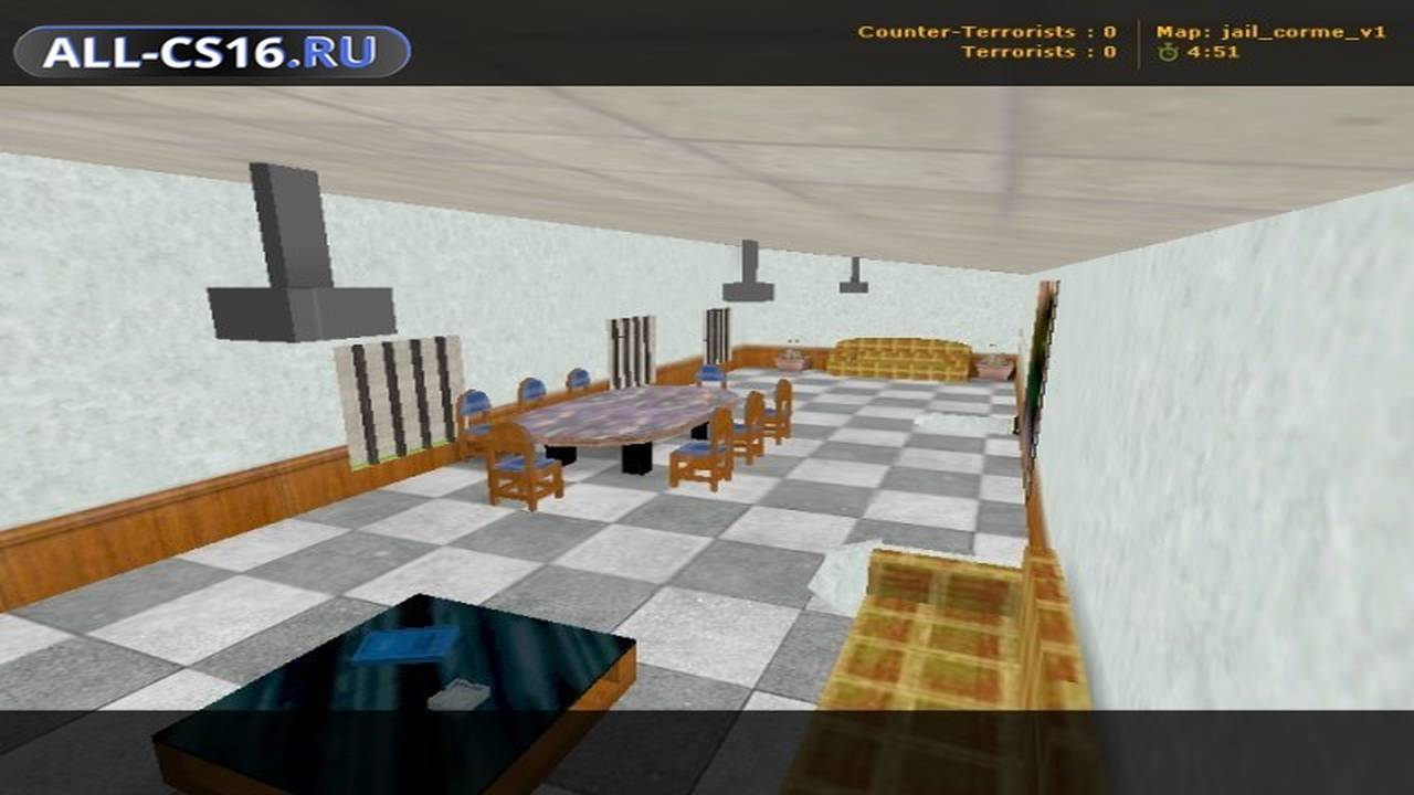 Карта «jail_crome_v1» для CS 1.6 для CS 1.6