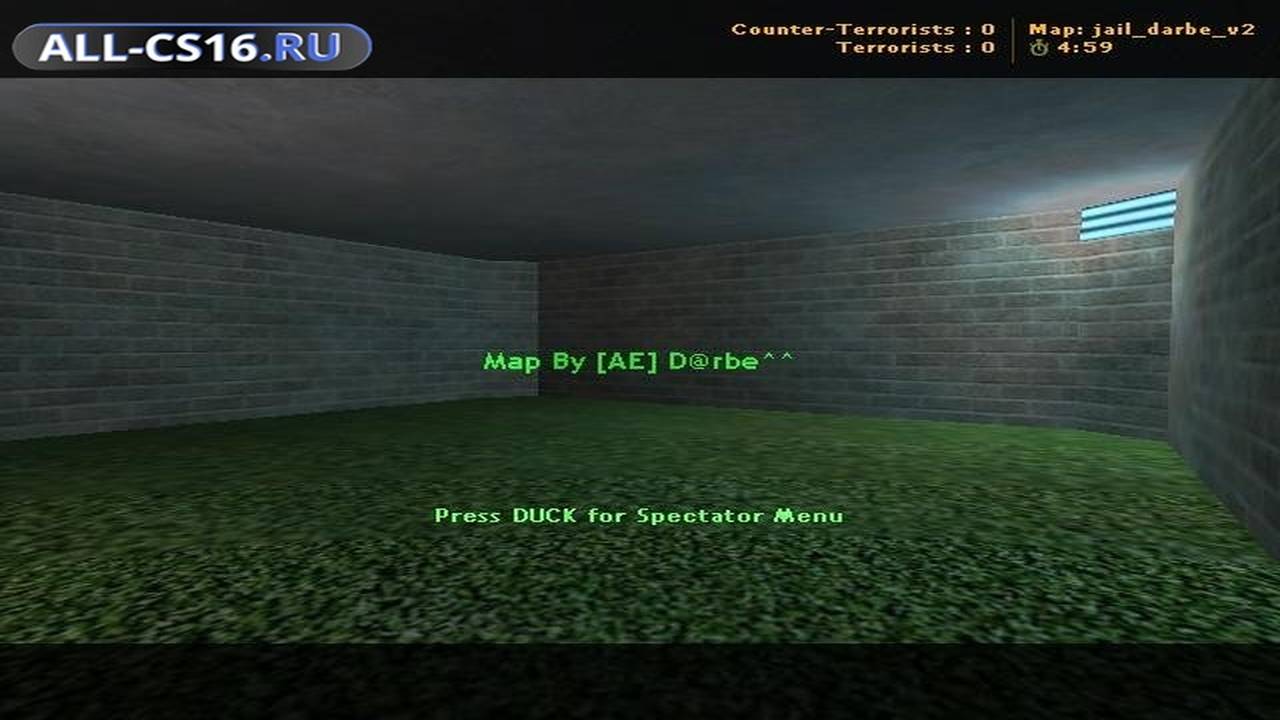 Карта «jail_darbe_v2» для CS 1.6 для CS 1.6