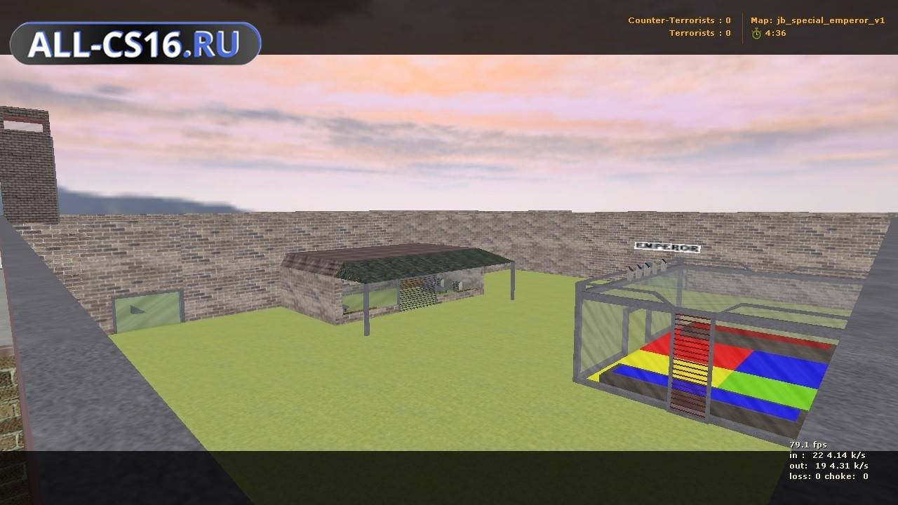 Карта «jail_emperor» для CS 1.6 для CS 1.6