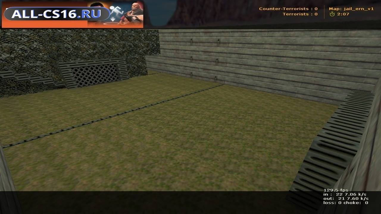 Карта «jail_ern_v1» для CS 1.6 для CS 1.6