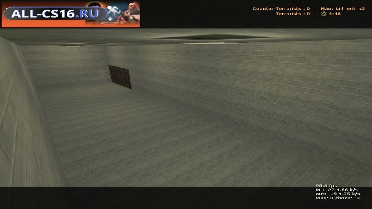 Карта «jail_ern_v2» для CS 1.6 для CS 1.6
