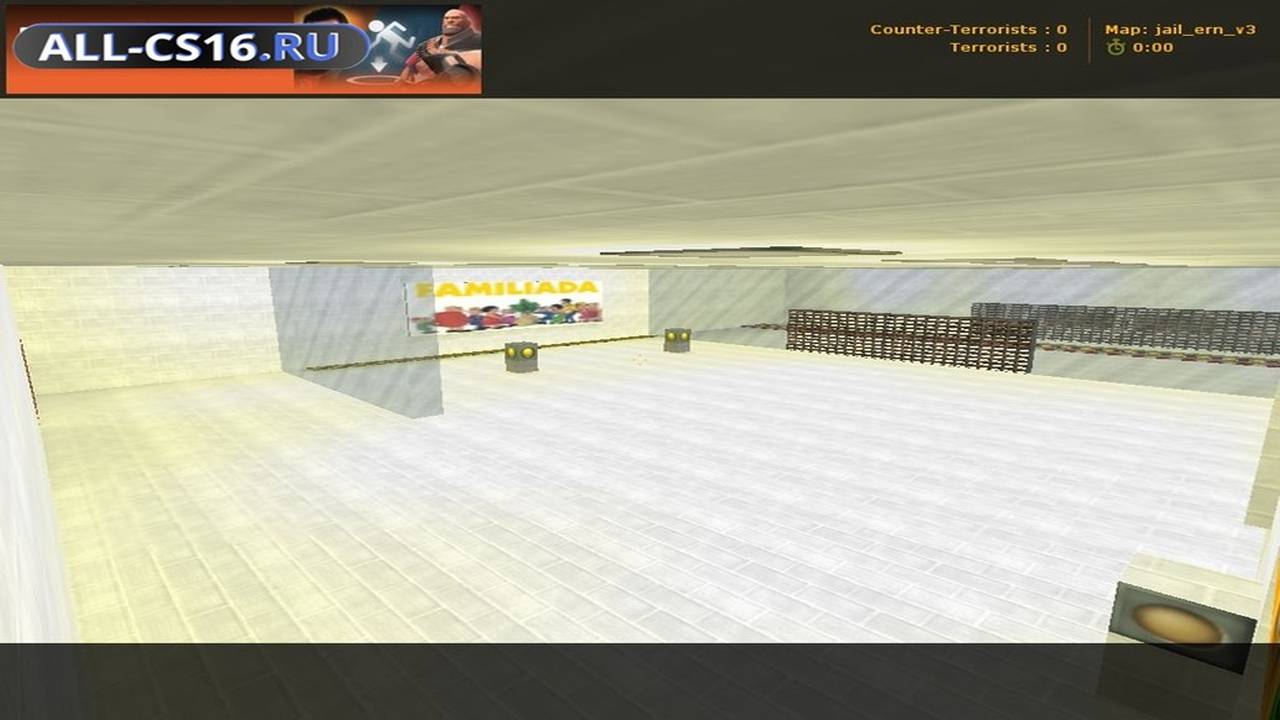 Карта «jail_ern_v3» для CS 1.6 для CS 1.6