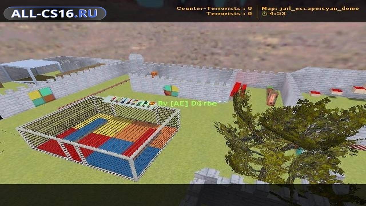 Карта «jail_escapeisyan_demo» для CS 1.6 для CS 1.6
