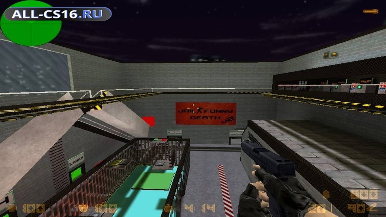 Карта «jail_funny_death_v2» для CS 1.6 для CS 1.6