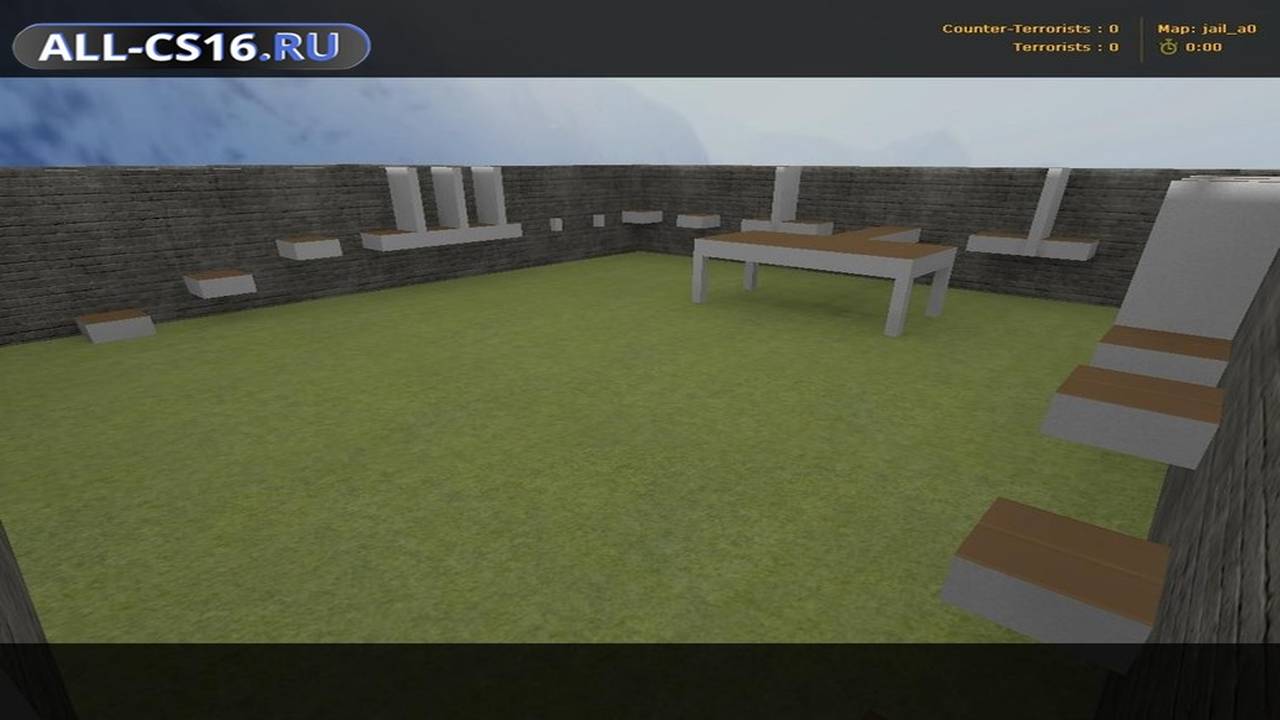 Карта «jail_ground» для CS 1.6 для CS 1.6
