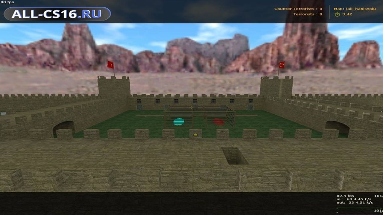 Карта «jail_hapisyolu» для CS 1.6 для CS 1.6