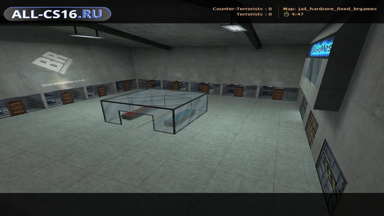Карта «jail_hardcore_fixed_brgames» для CS 1.6 для CS 1.6