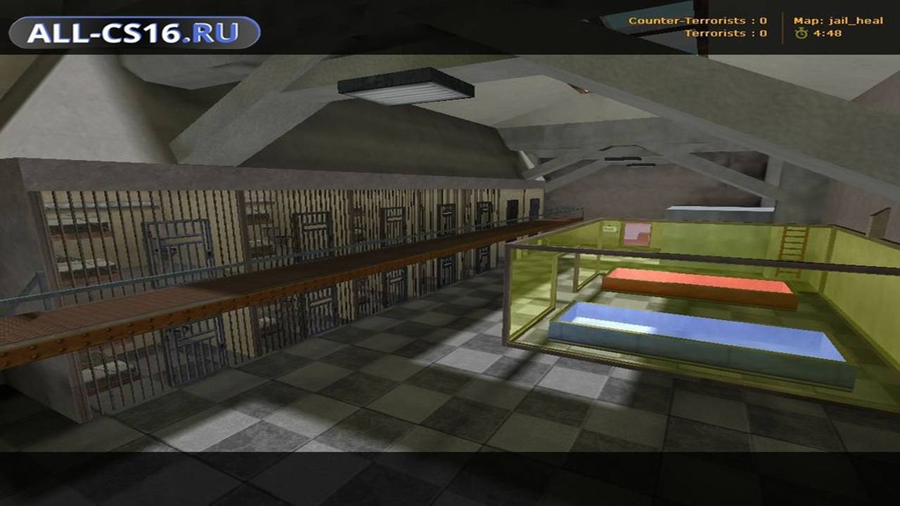 Карта «jail_healbrake» для CS 1.6 для CS 1.6