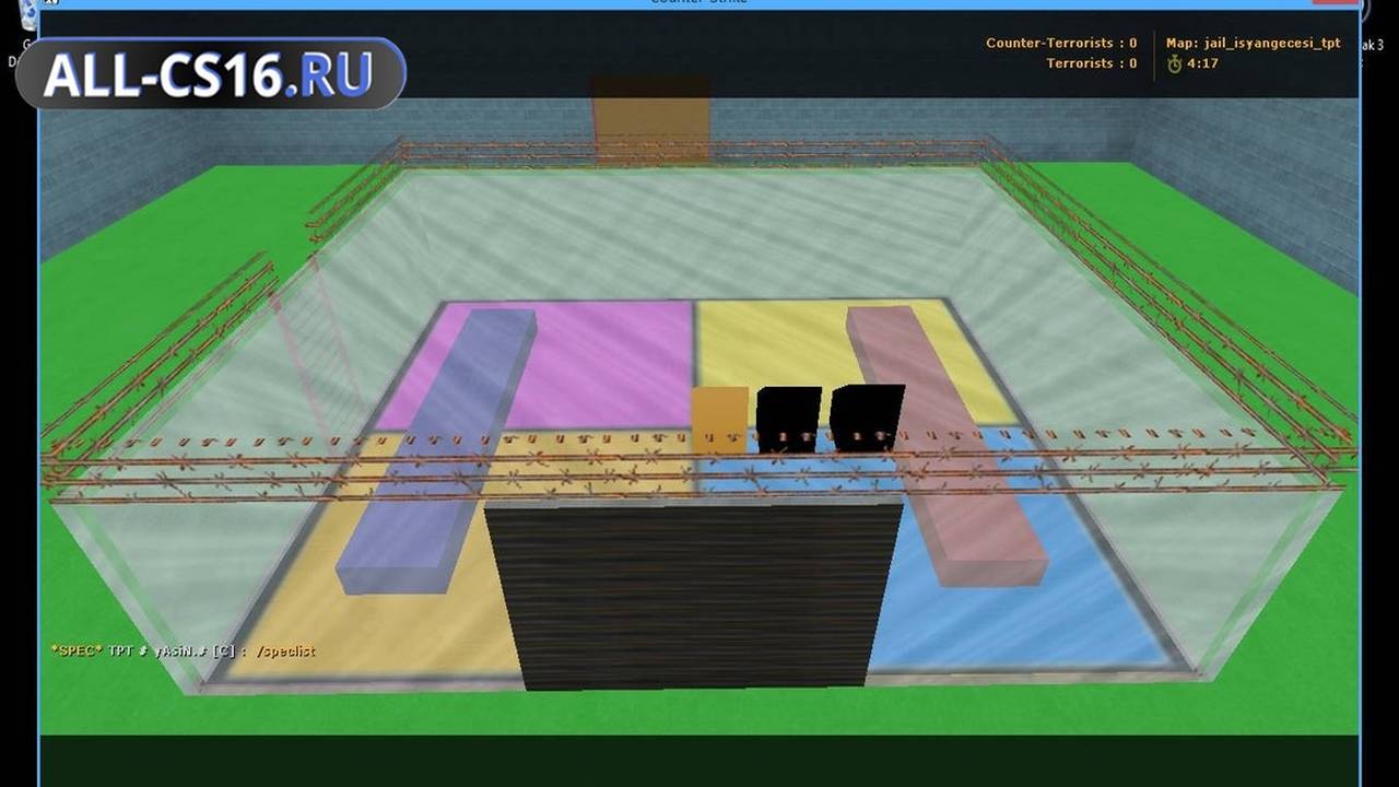 Карта «jail_isyangecesi» для CS 1.6 для CS 1.6
