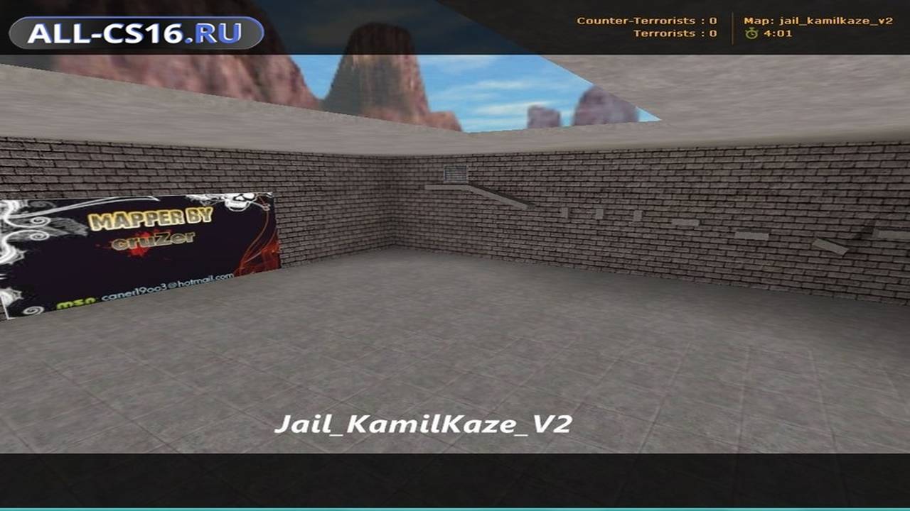 Карта «jail_kamilkaze_v2» для CS 1.6 для CS 1.6