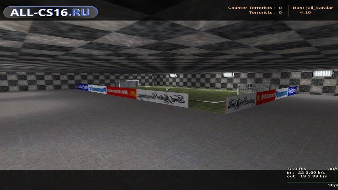 Карта «jail_karalar» для CS 1.6 для CS 1.6