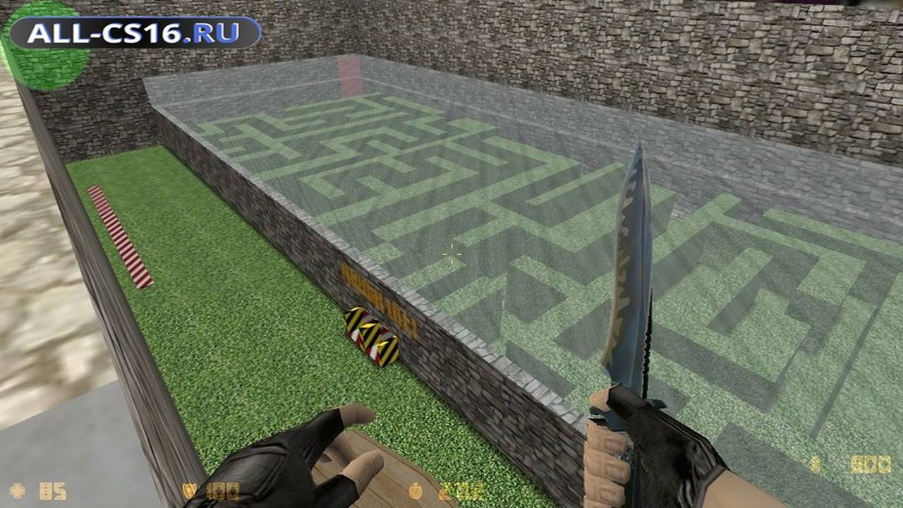 Карта «jail_labirent» для CS 1.6 для CS 1.6