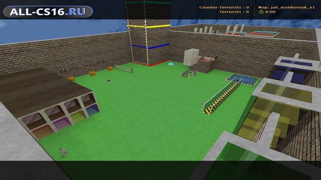 Карта «jail_maviboncuk_v1» для CS 1.6 для CS 1.6