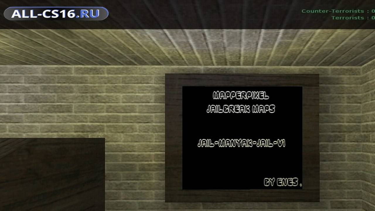 Карта «jail_mayak_jail_v1» для CS 1.6 для CS 1.6