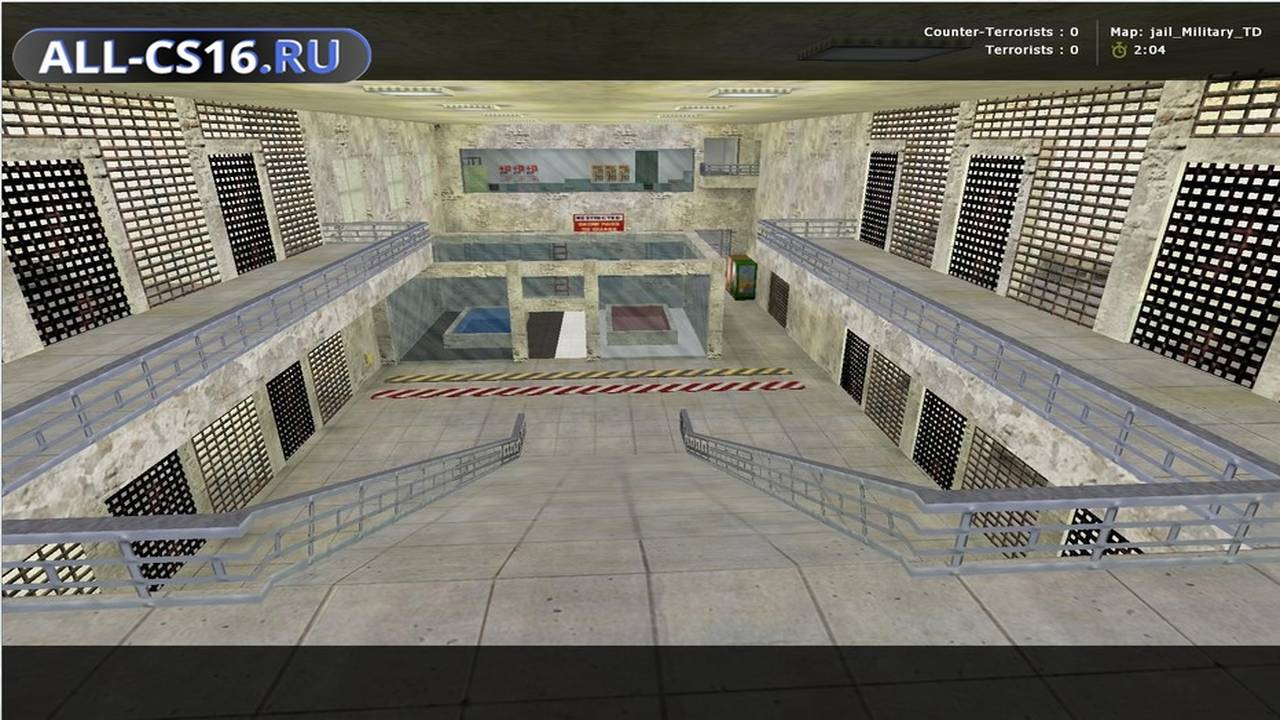 Карта «jail_military_td» для CS 1.6 для CS 1.6