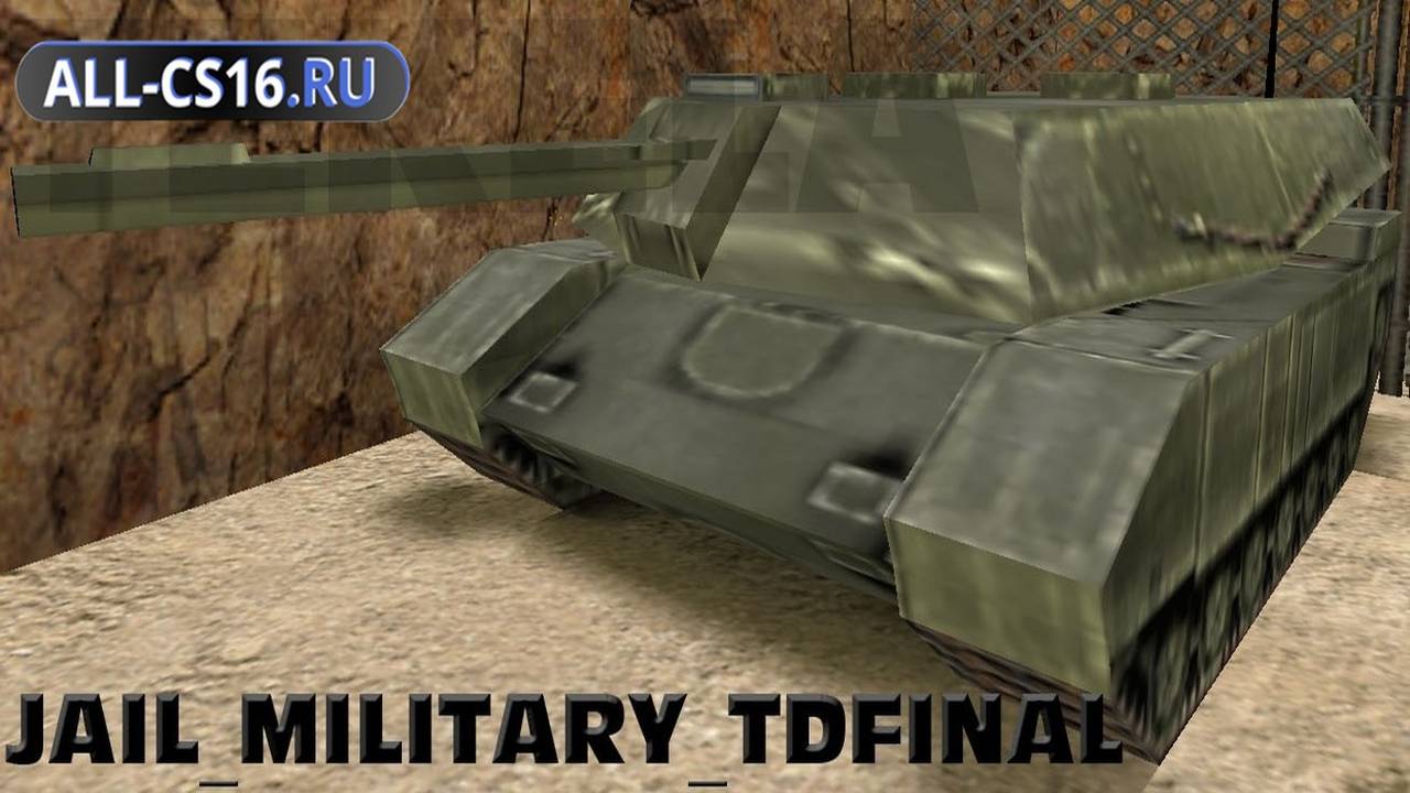 Карта «jail_military_tdfinal» для CS 1.6 для CS 1.6