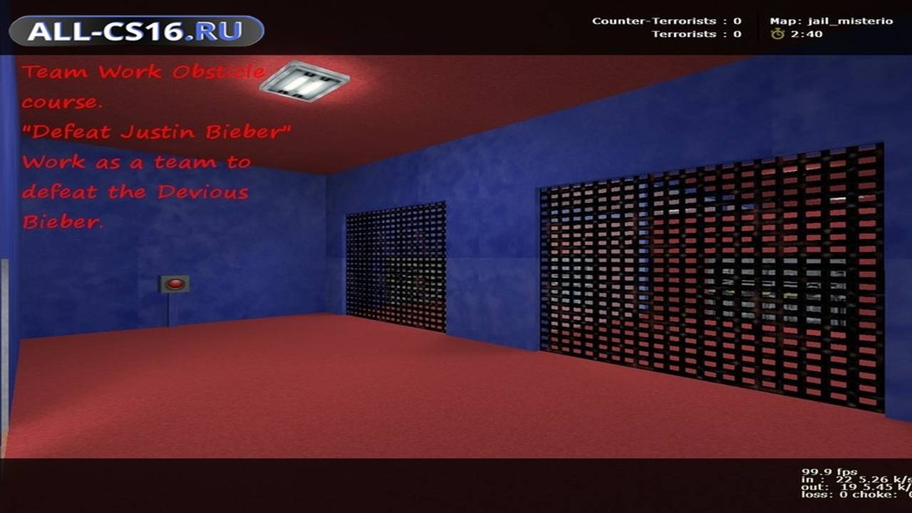 Карта «jail_misterio» для CS 1.6 для CS 1.6
