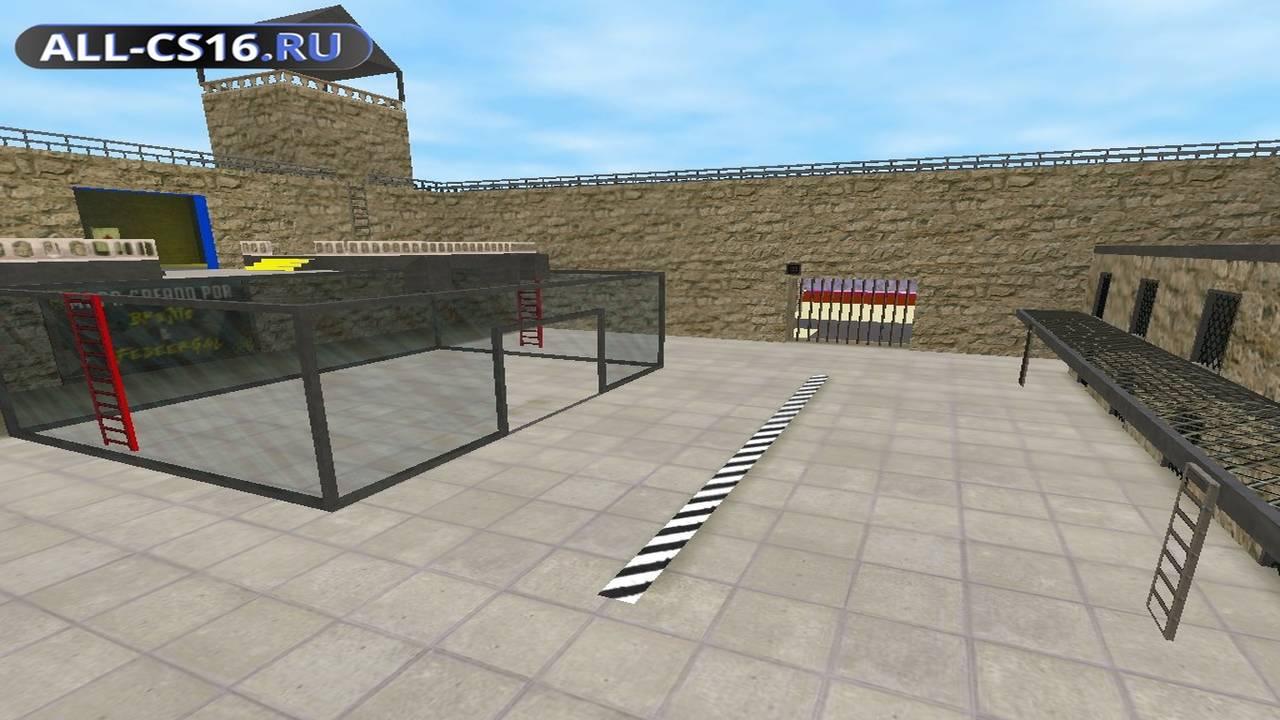 Карта «jail_mountain_brufe» для CS 1.6 для CS 1.6