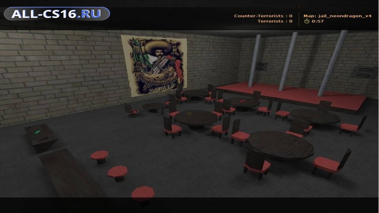 Карта «jail_neondragon_v4» для CS 1.6 для CS 1.6