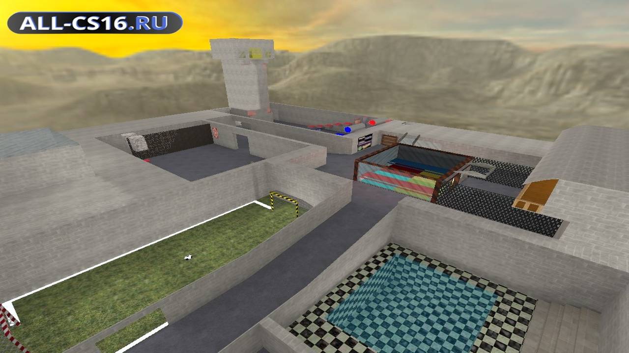 Карта «jail_newstar_v1» для CS 1.6 для CS 1.6