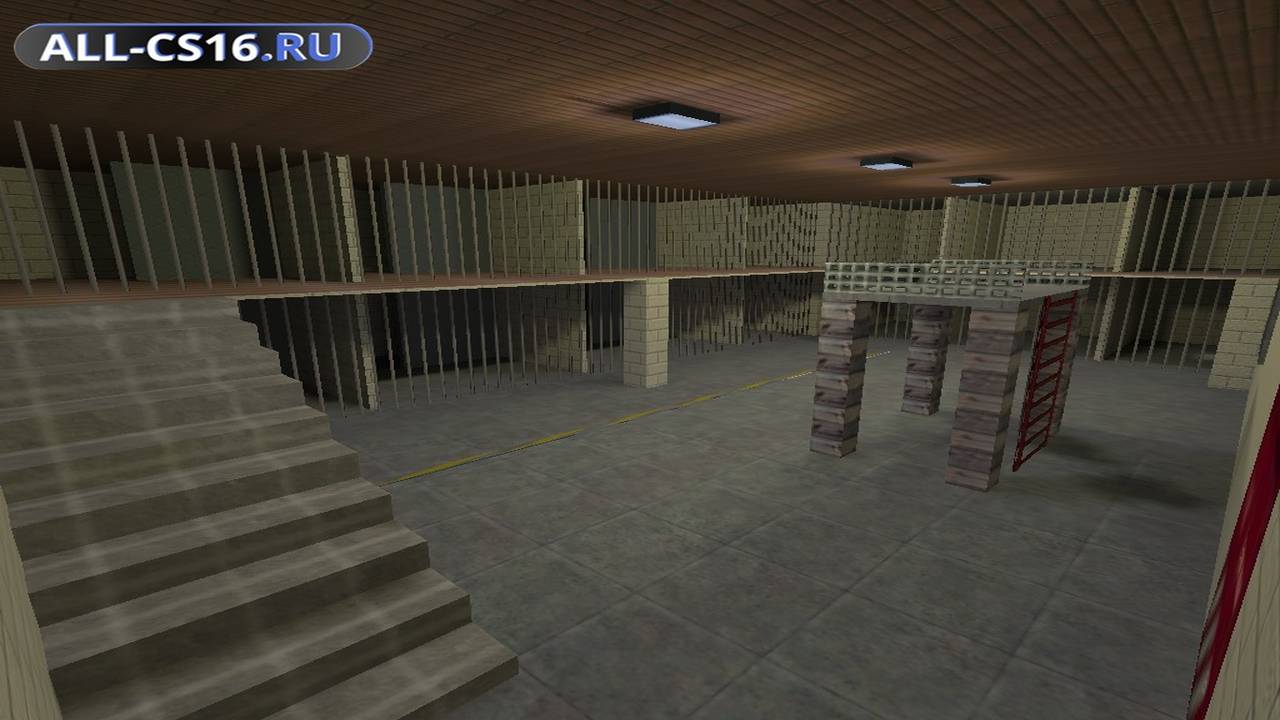 Карта «jail_numbed» для CS 1.6 для CS 1.6