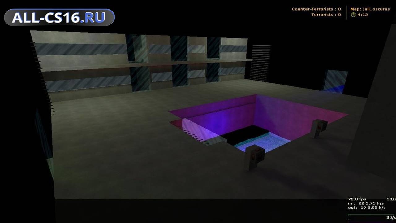 Карта «jail_oscuras» для CS 1.6 для CS 1.6