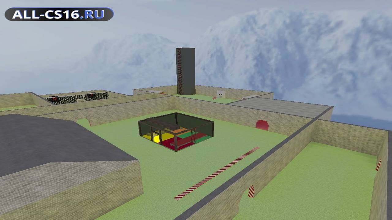 Карта «jail_pixel_city» для CS 1.6 для CS 1.6