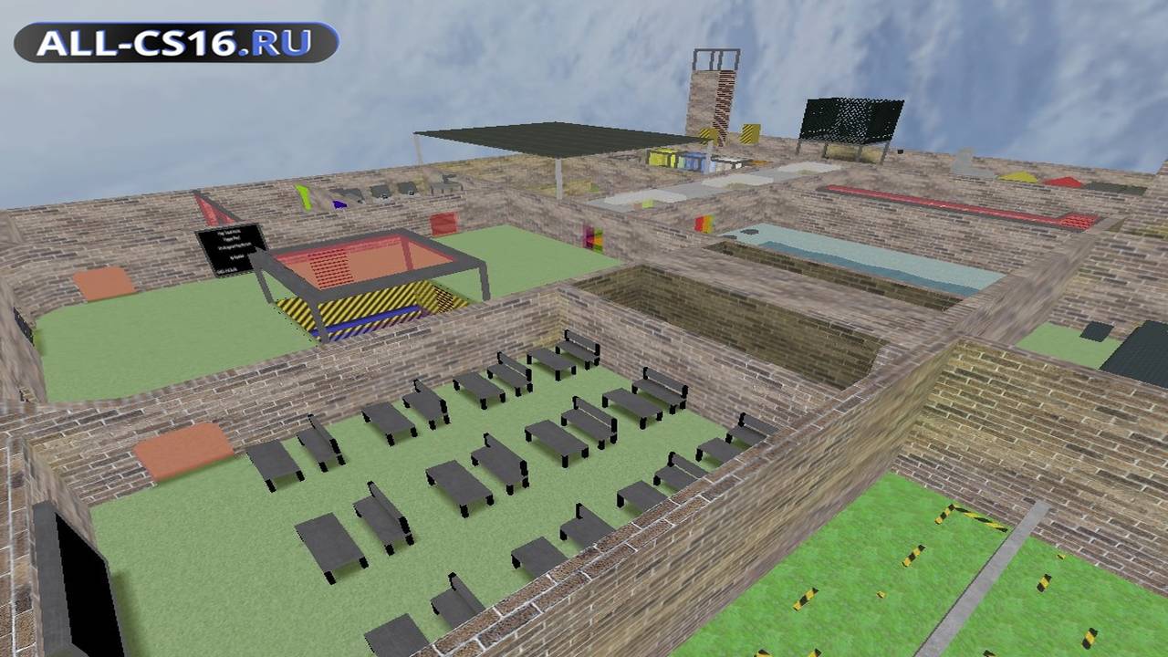 Карта «jail_pixel_oyundiyari» для CS 1.6 для CS 1.6