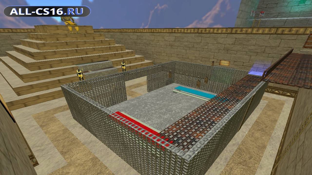 Карта «jail_pyramid_2020» для CS 1.6 для CS 1.6