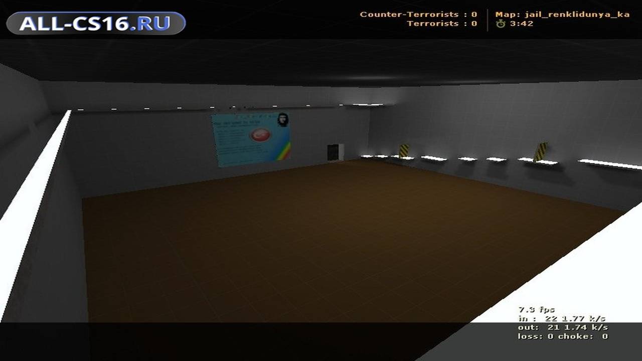 Карта «jail_renklidunya_ka» для CS 1.6 для CS 1.6