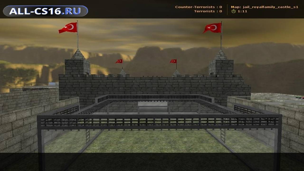Карта «jail_royalfamily_castle» для CS 1.6 для CS 1.6