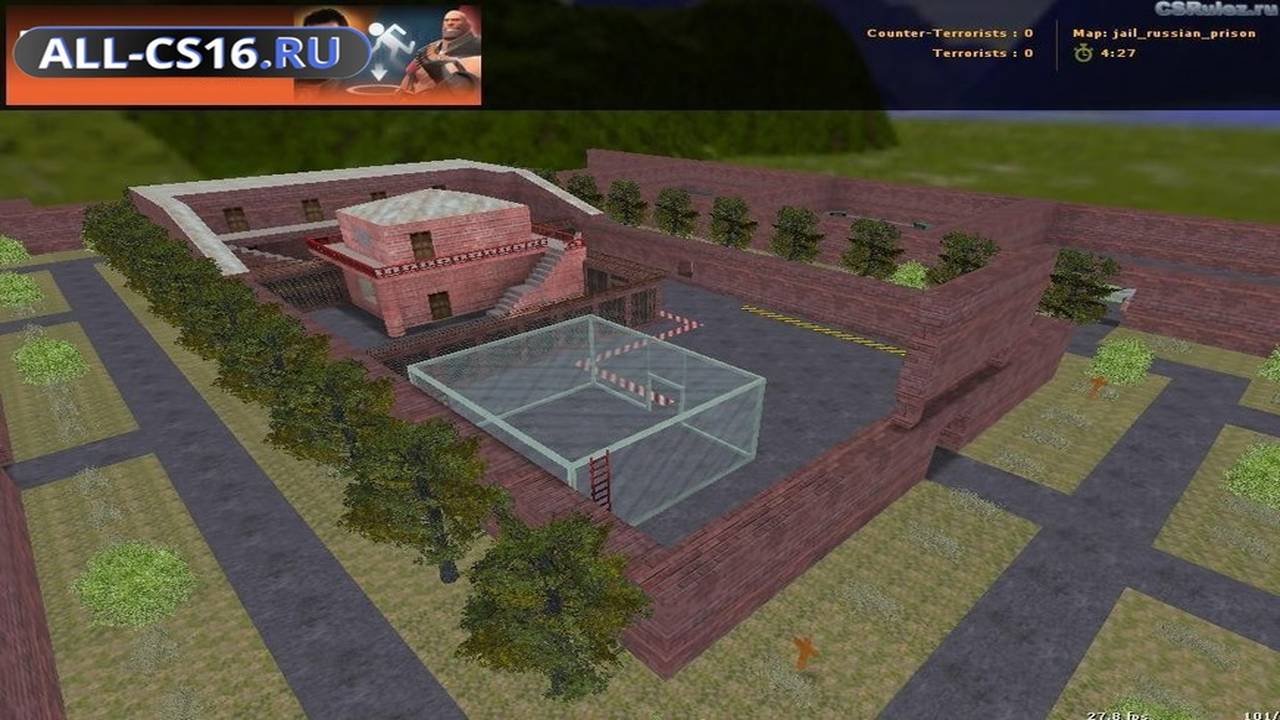Карта «jail_russian_prison» для CS 1.6 для CS 1.6