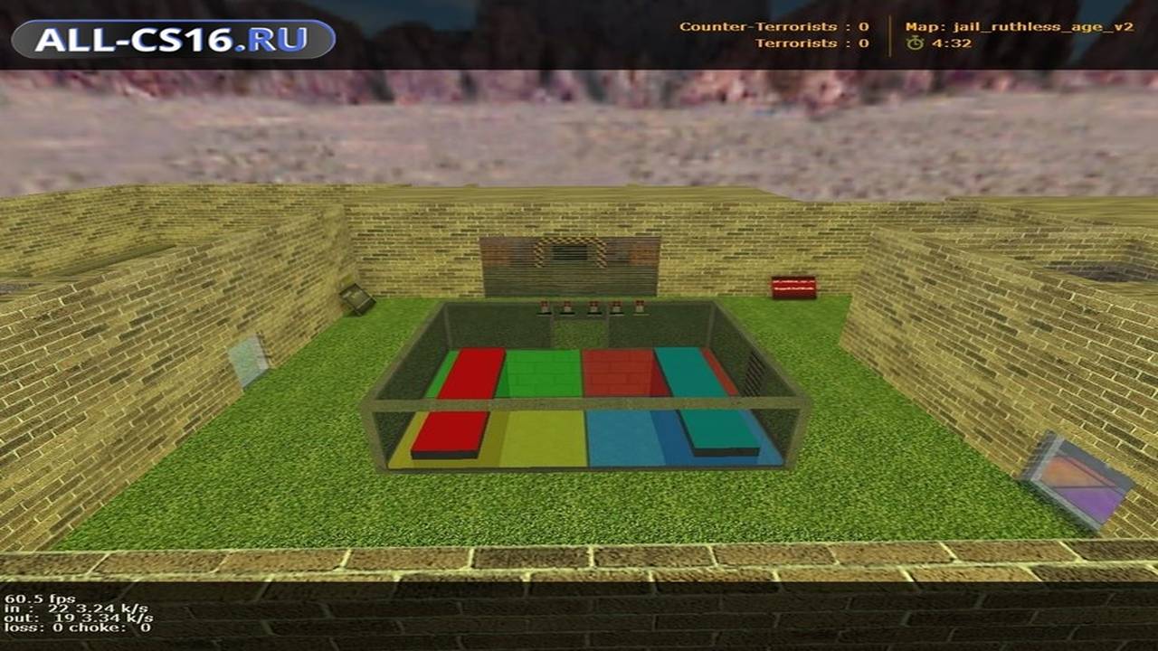 Карта «jail_ruthless_age_v2» для CS 1.6 для CS 1.6