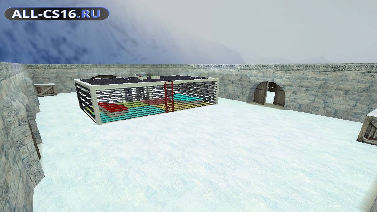 Карта «jail_snowdust» для CS 1.6 для CS 1.6