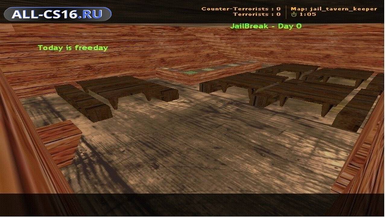 Карта «jail_tavern_keeper» для CS 1.6 для CS 1.6