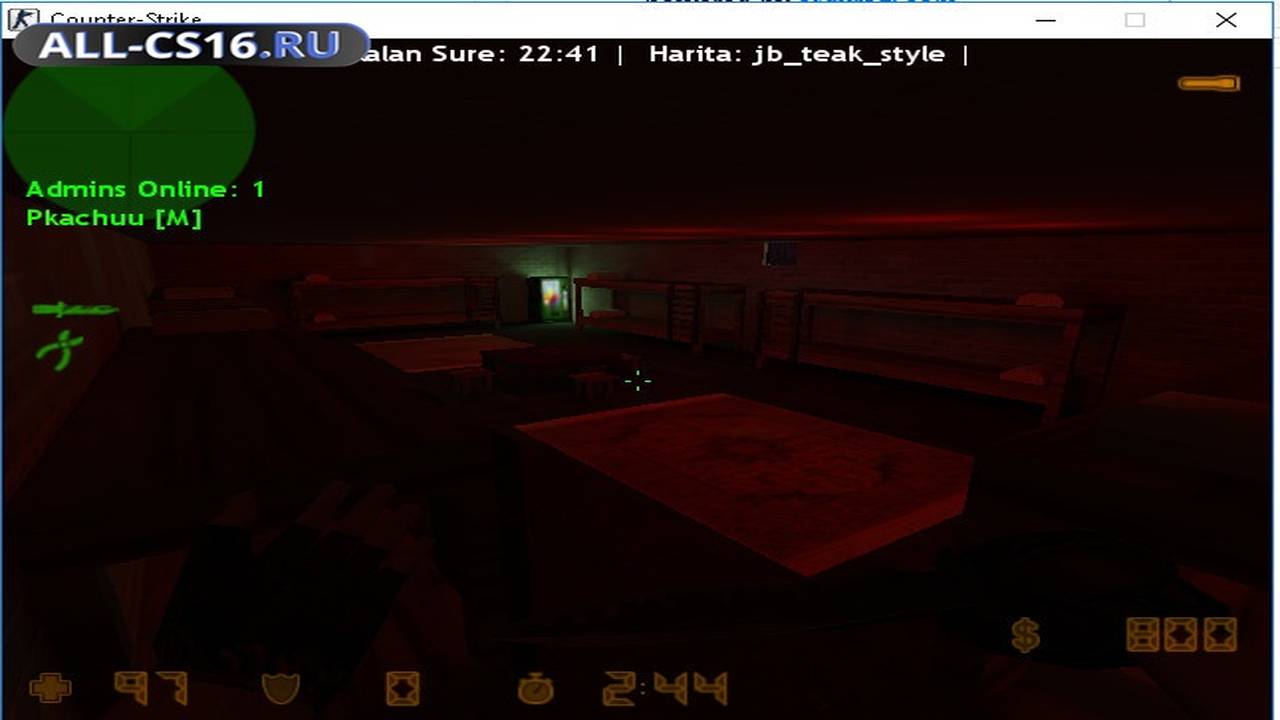 Карта «jail_teakstyle» для CS 1.6 для CS 1.6