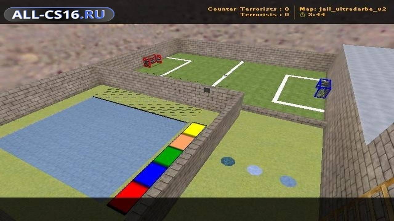 Карта «jail_ultradarbe_v2» для CS 1.6 для CS 1.6