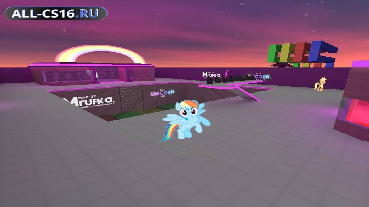Карта «jail_unicorn_mr» для CS 1.6 для CS 1.6